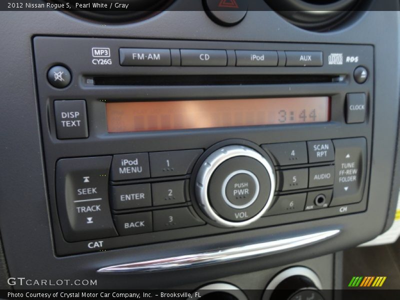 Audio System of 2012 Rogue S