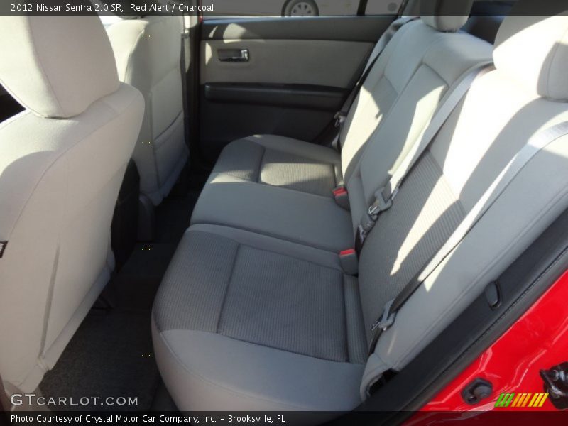 Red Alert / Charcoal 2012 Nissan Sentra 2.0 SR