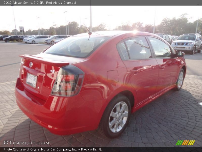 Red Alert / Charcoal 2012 Nissan Sentra 2.0 SR