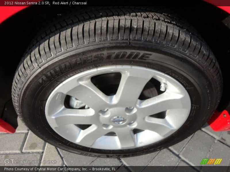 Red Alert / Charcoal 2012 Nissan Sentra 2.0 SR