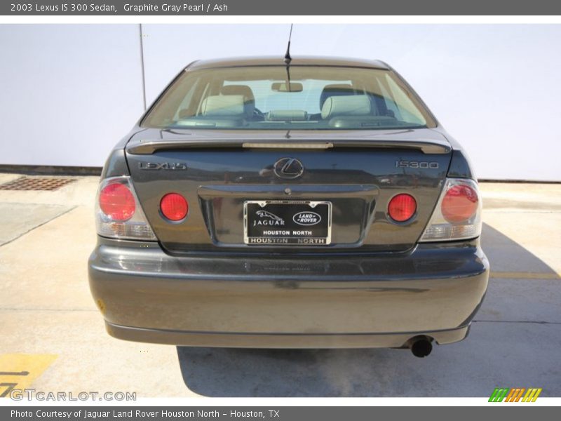 Graphite Gray Pearl / Ash 2003 Lexus IS 300 Sedan