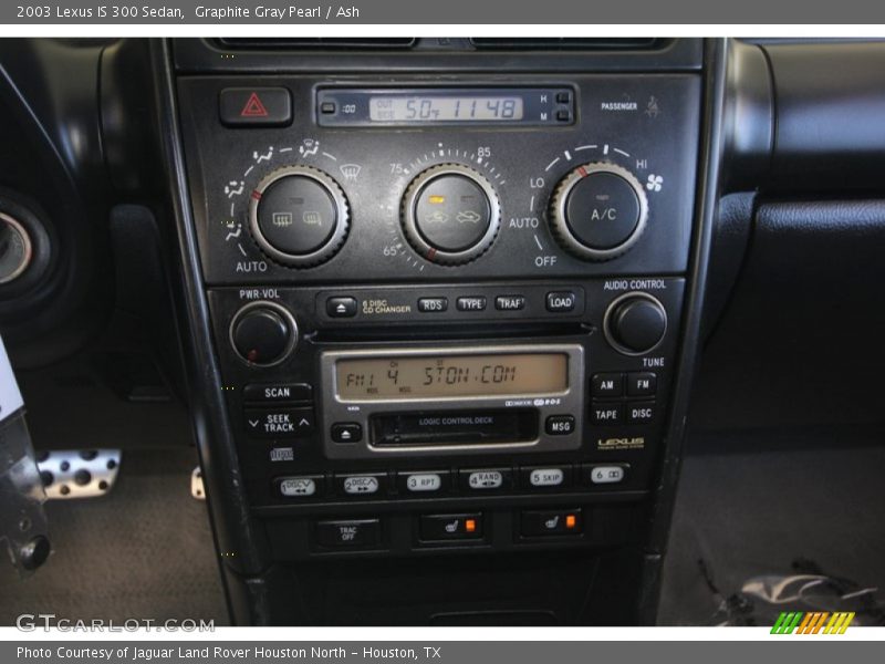 Graphite Gray Pearl / Ash 2003 Lexus IS 300 Sedan