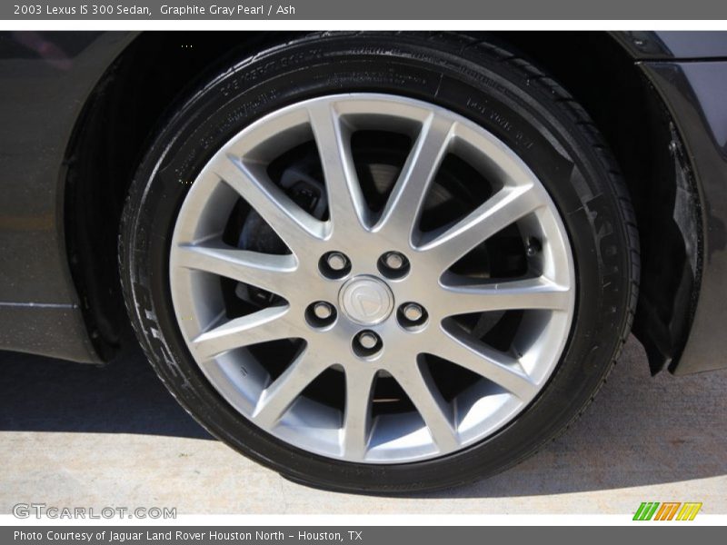 Graphite Gray Pearl / Ash 2003 Lexus IS 300 Sedan