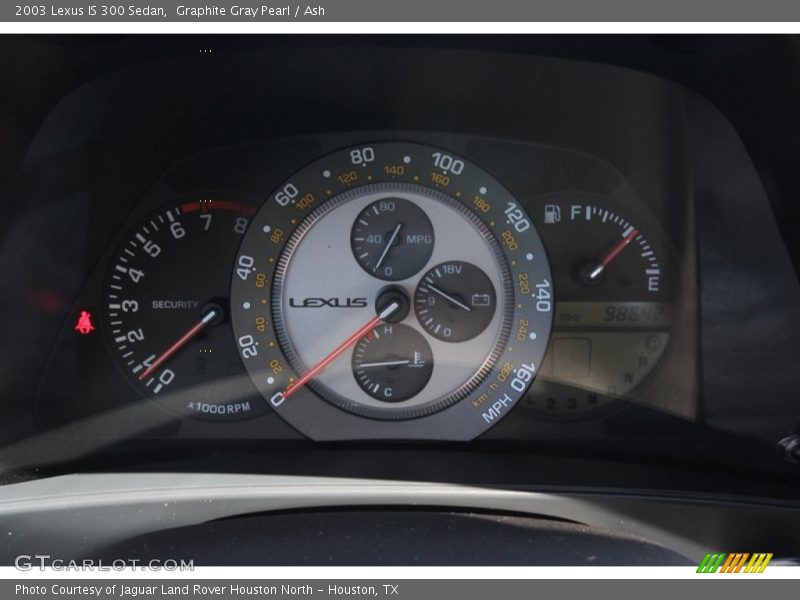 Graphite Gray Pearl / Ash 2003 Lexus IS 300 Sedan
