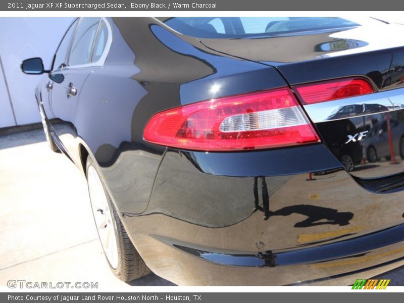 Ebony Black / Warm Charcoal 2011 Jaguar XF XF Supercharged Sedan