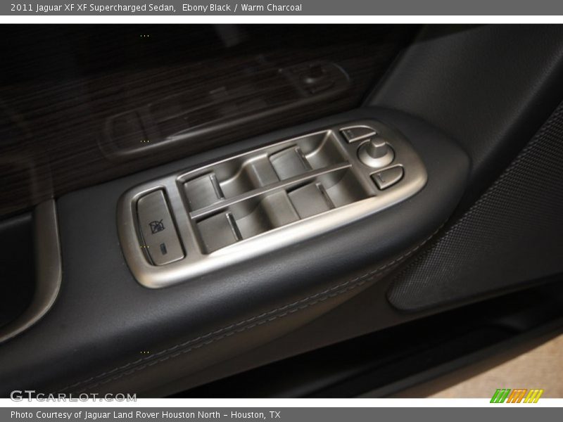 Ebony Black / Warm Charcoal 2011 Jaguar XF XF Supercharged Sedan