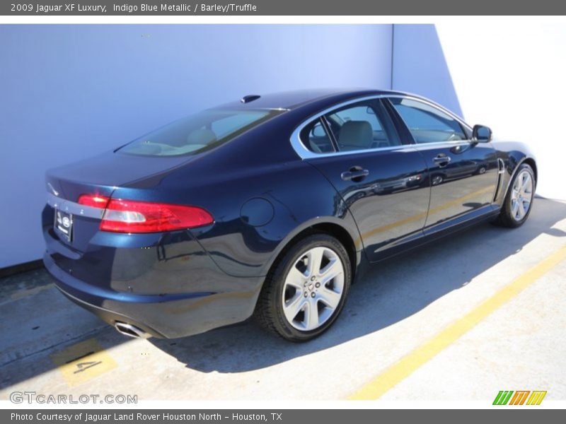 Indigo Blue Metallic / Barley/Truffle 2009 Jaguar XF Luxury