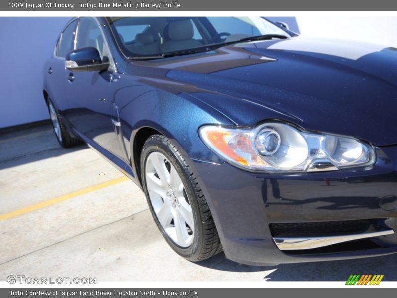 Indigo Blue Metallic / Barley/Truffle 2009 Jaguar XF Luxury