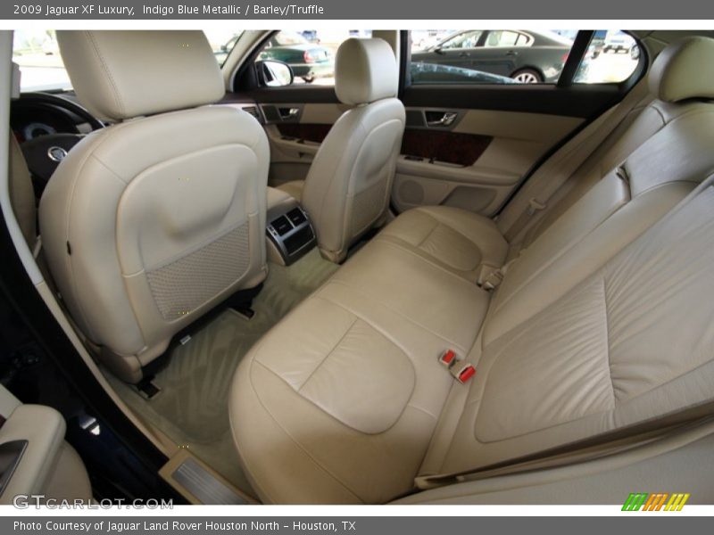 Indigo Blue Metallic / Barley/Truffle 2009 Jaguar XF Luxury
