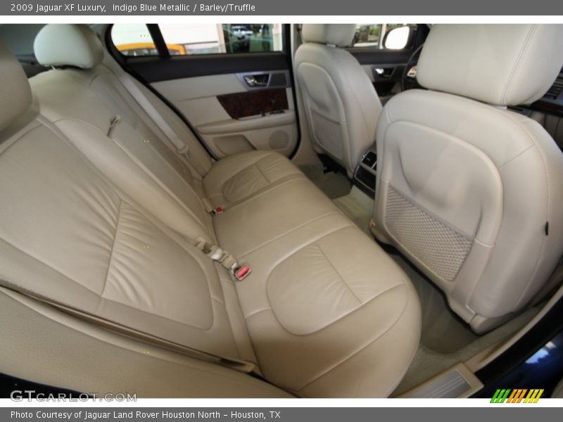 Indigo Blue Metallic / Barley/Truffle 2009 Jaguar XF Luxury