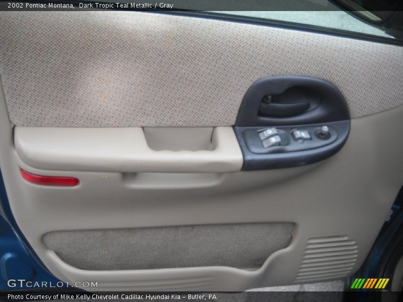 Dark Tropic Teal Metallic / Gray 2002 Pontiac Montana