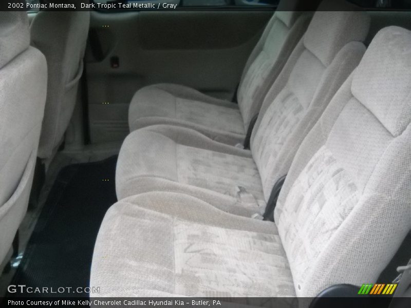 Dark Tropic Teal Metallic / Gray 2002 Pontiac Montana