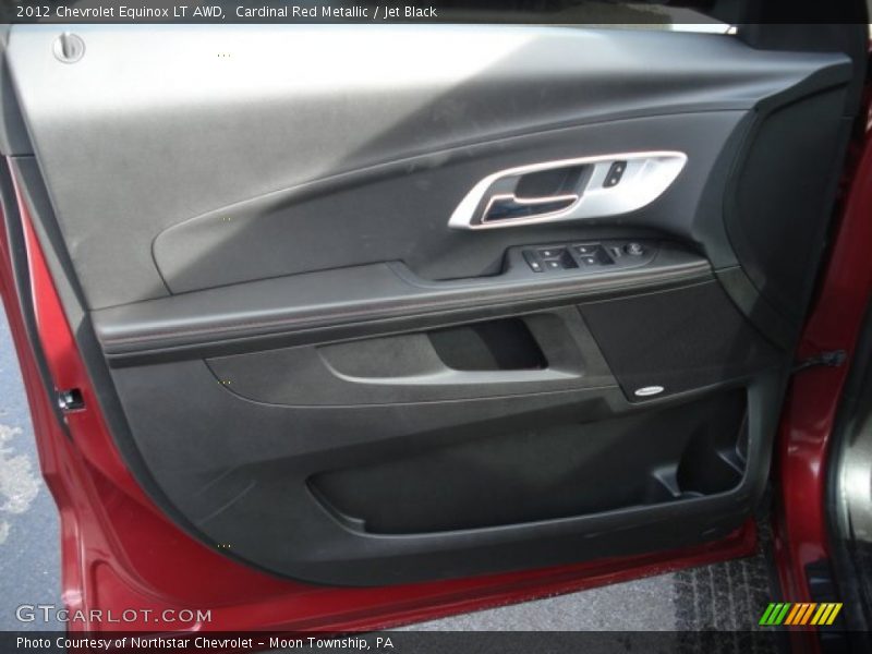Cardinal Red Metallic / Jet Black 2012 Chevrolet Equinox LT AWD