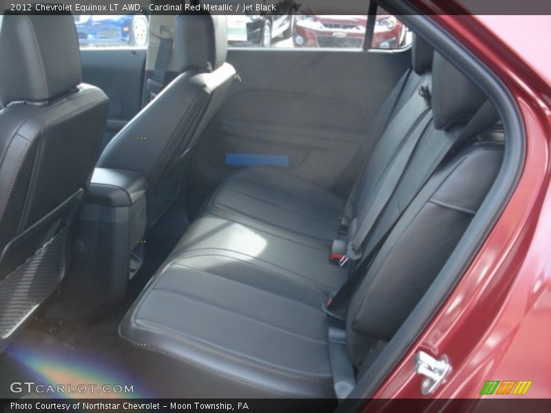 Cardinal Red Metallic / Jet Black 2012 Chevrolet Equinox LT AWD