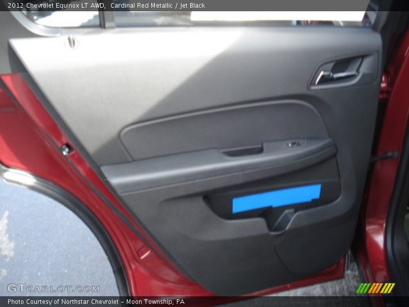 Cardinal Red Metallic / Jet Black 2012 Chevrolet Equinox LT AWD