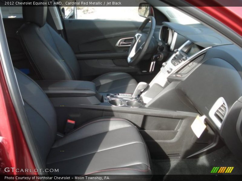 Cardinal Red Metallic / Jet Black 2012 Chevrolet Equinox LT AWD