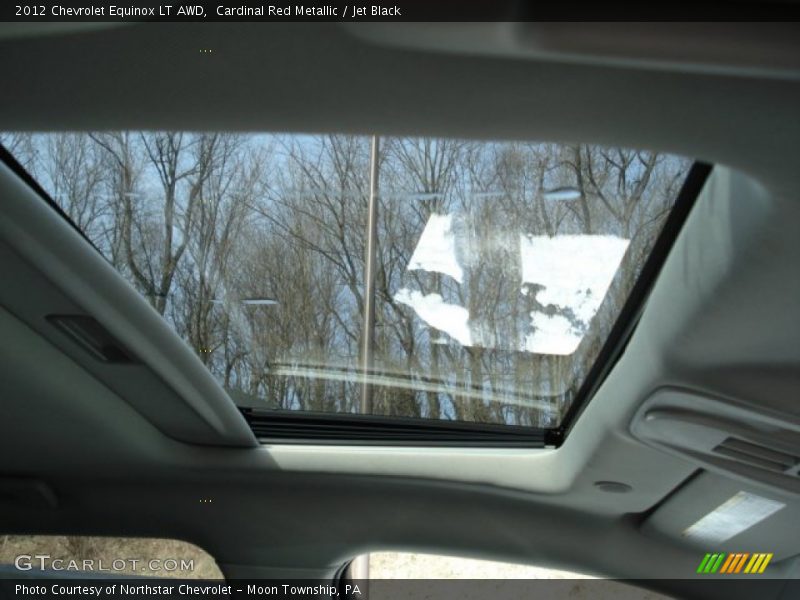 Cardinal Red Metallic / Jet Black 2012 Chevrolet Equinox LT AWD