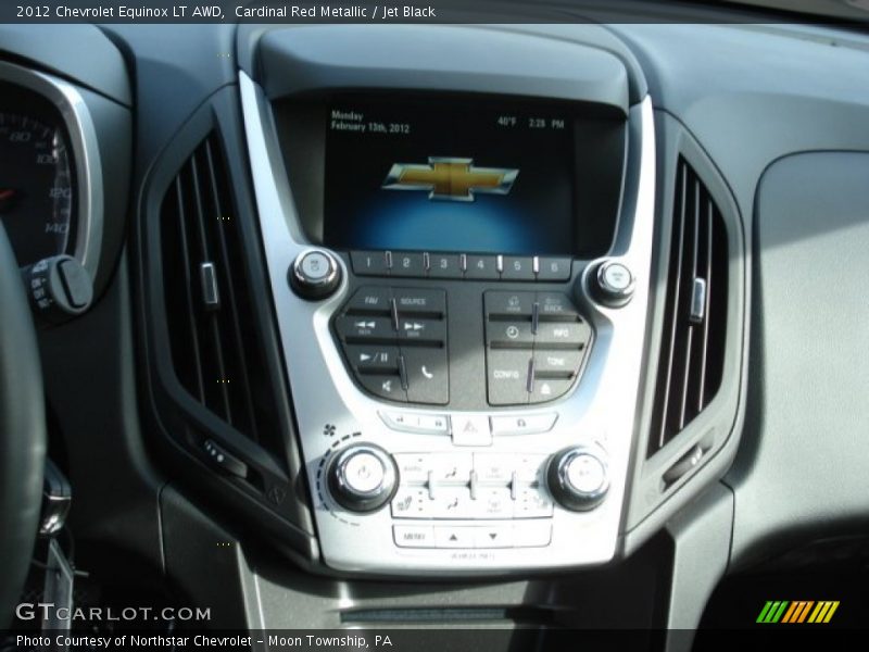 Cardinal Red Metallic / Jet Black 2012 Chevrolet Equinox LT AWD