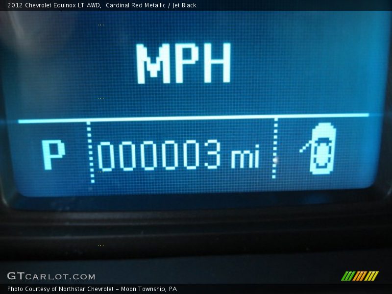 Cardinal Red Metallic / Jet Black 2012 Chevrolet Equinox LT AWD