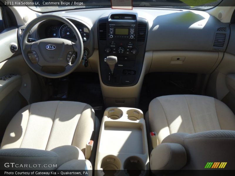 Cashmere Beige / Beige 2011 Kia Sedona LX