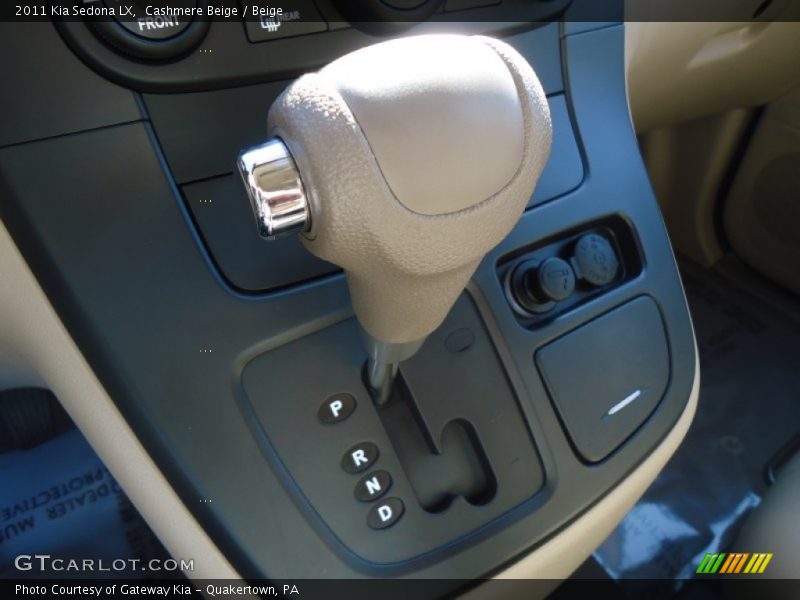Cashmere Beige / Beige 2011 Kia Sedona LX