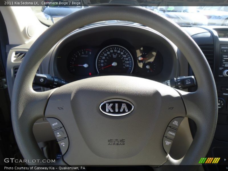 Cashmere Beige / Beige 2011 Kia Sedona LX