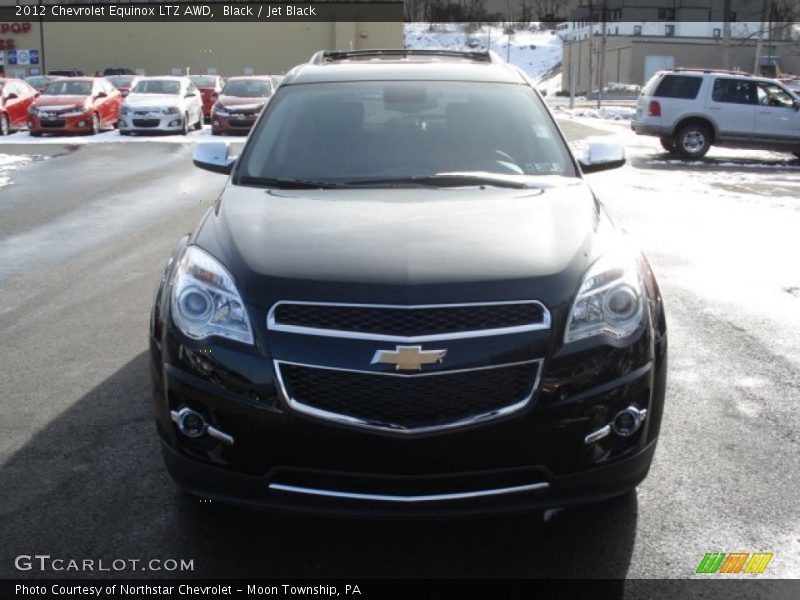 Black / Jet Black 2012 Chevrolet Equinox LTZ AWD