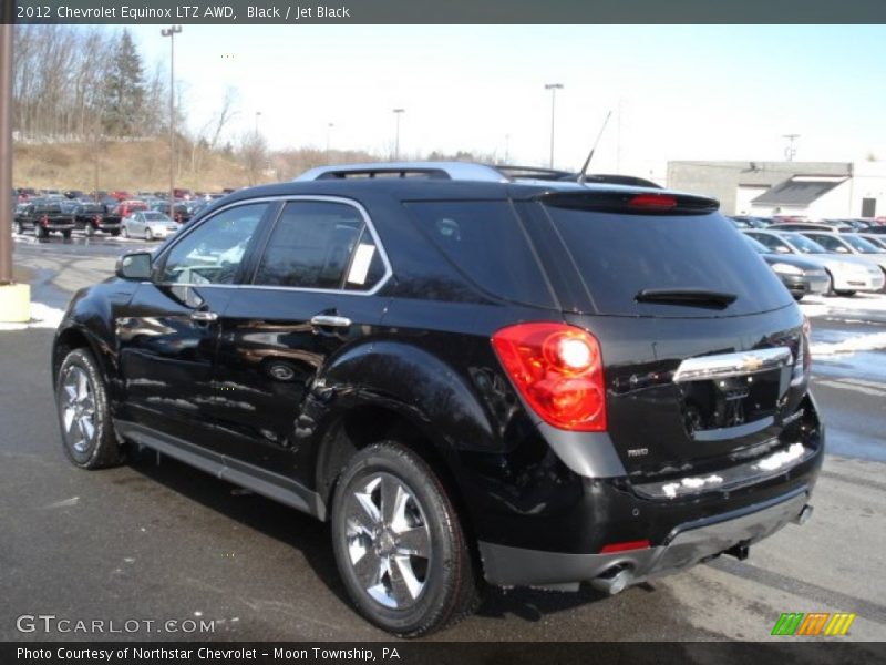 Black / Jet Black 2012 Chevrolet Equinox LTZ AWD