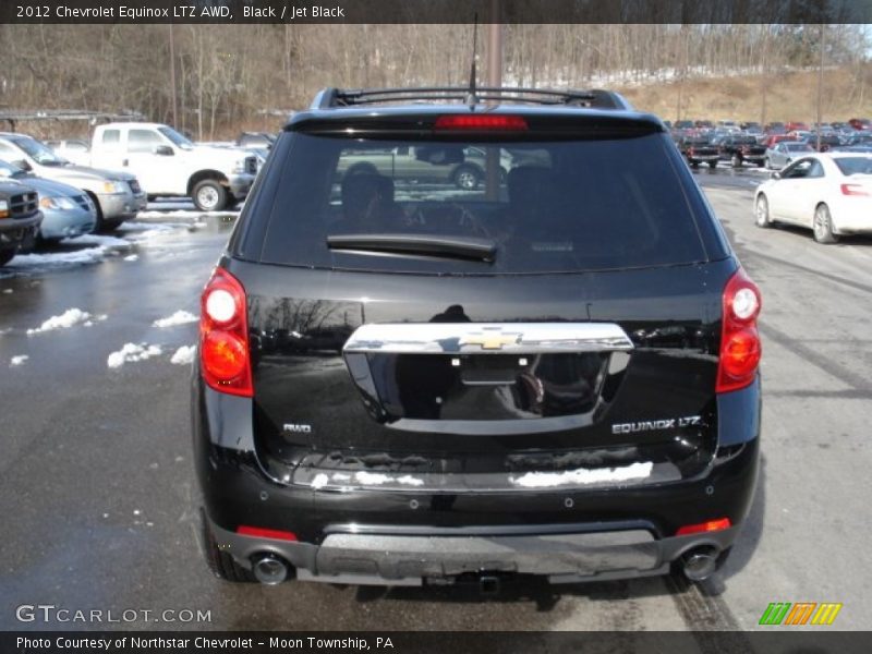Black / Jet Black 2012 Chevrolet Equinox LTZ AWD