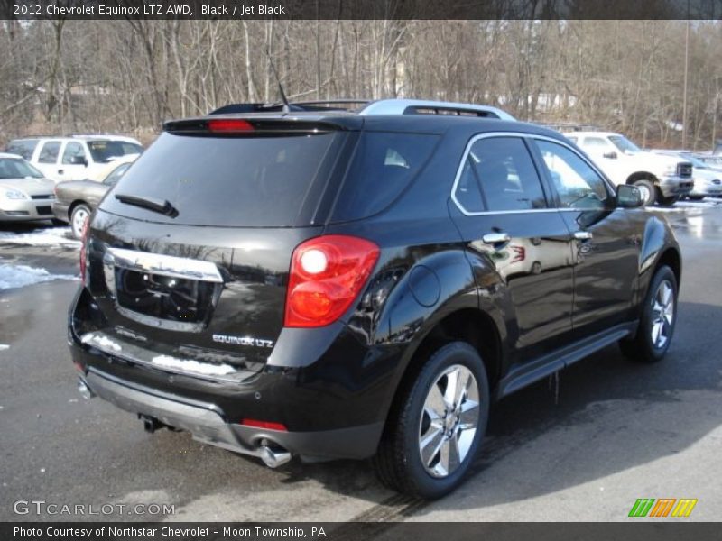 Black / Jet Black 2012 Chevrolet Equinox LTZ AWD