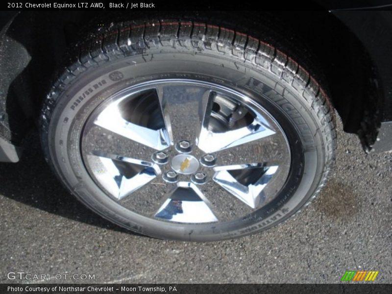 Black / Jet Black 2012 Chevrolet Equinox LTZ AWD