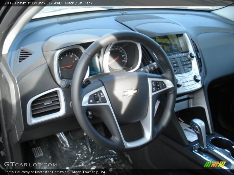 Black / Jet Black 2012 Chevrolet Equinox LTZ AWD