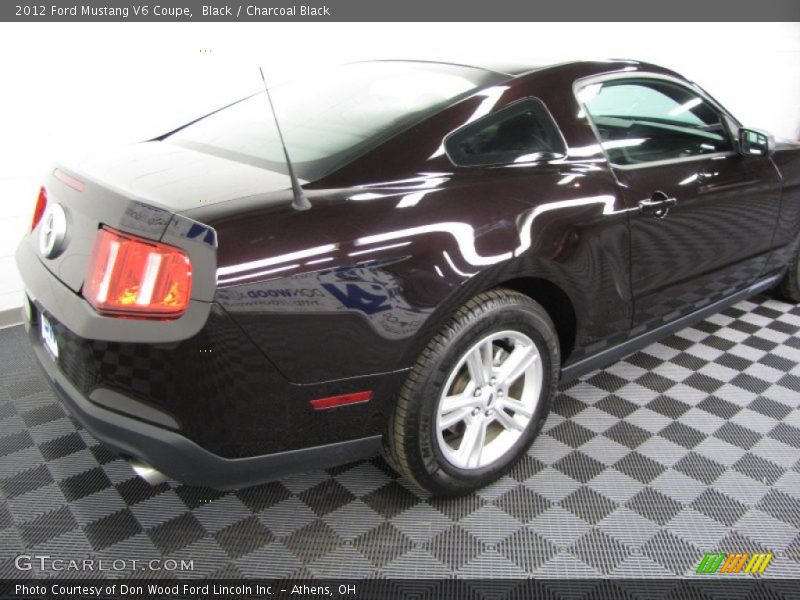 Black / Charcoal Black 2012 Ford Mustang V6 Coupe