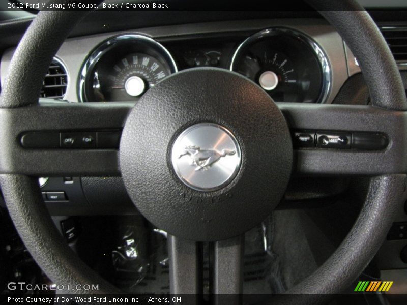 Black / Charcoal Black 2012 Ford Mustang V6 Coupe