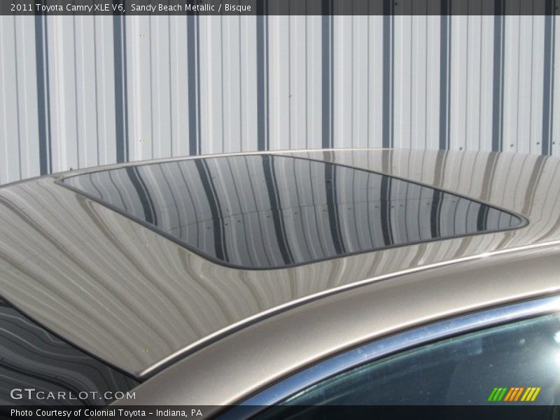 Sandy Beach Metallic / Bisque 2011 Toyota Camry XLE V6