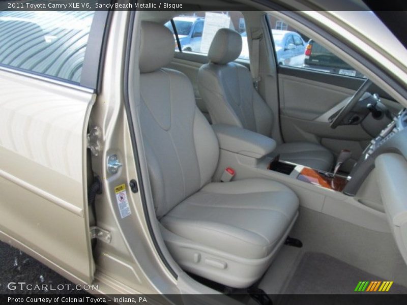 Sandy Beach Metallic / Bisque 2011 Toyota Camry XLE V6