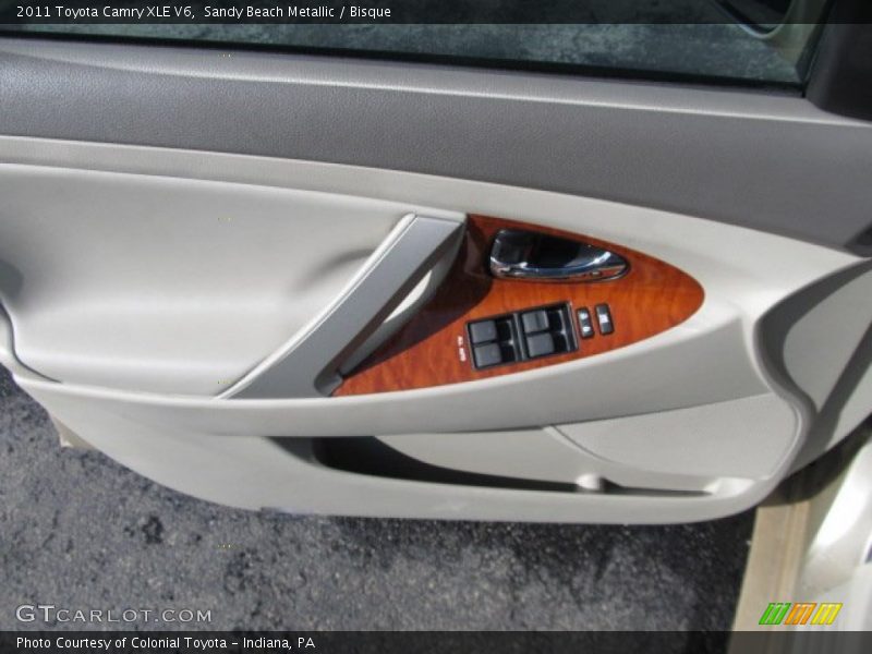 Sandy Beach Metallic / Bisque 2011 Toyota Camry XLE V6