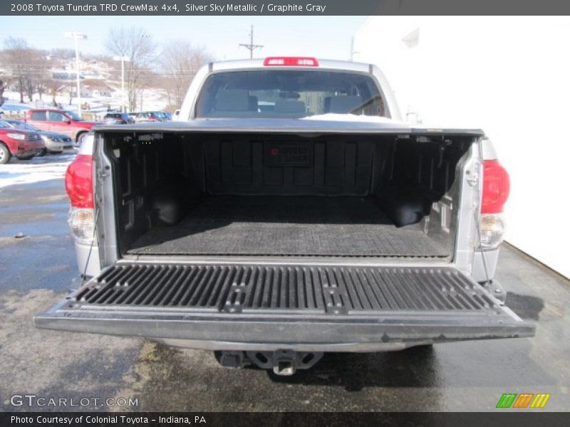 Silver Sky Metallic / Graphite Gray 2008 Toyota Tundra TRD CrewMax 4x4