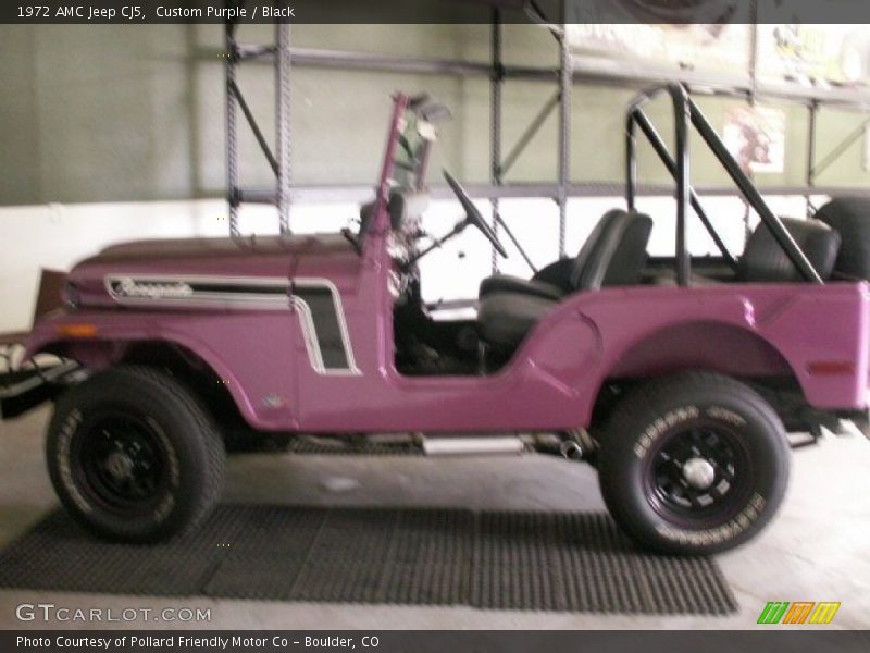 Custom Purple / Black 1972 AMC Jeep CJ5