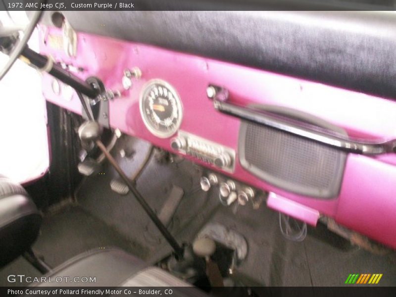 Custom Purple / Black 1972 AMC Jeep CJ5