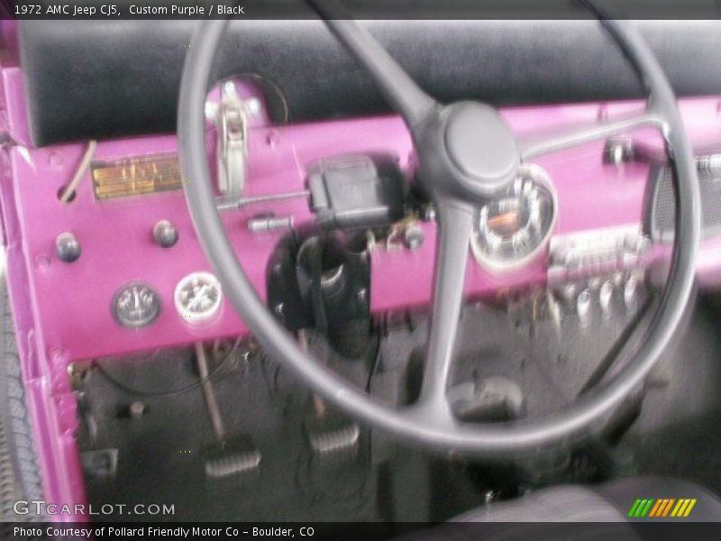 Custom Purple / Black 1972 AMC Jeep CJ5