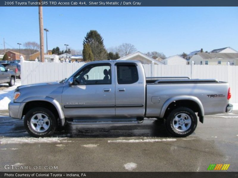 Silver Sky Metallic / Dark Gray 2006 Toyota Tundra SR5 TRD Access Cab 4x4