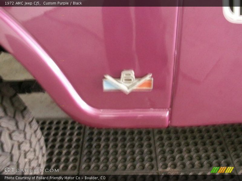 Custom Purple / Black 1972 AMC Jeep CJ5