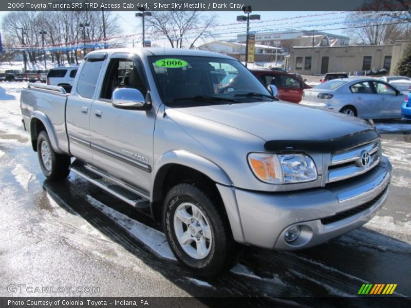 Silver Sky Metallic / Dark Gray 2006 Toyota Tundra SR5 TRD Access Cab 4x4