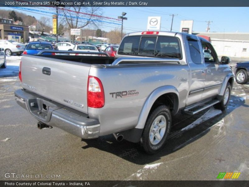 Silver Sky Metallic / Dark Gray 2006 Toyota Tundra SR5 TRD Access Cab 4x4