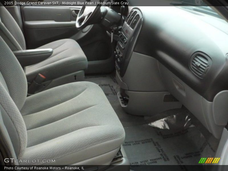 Midnight Blue Pearl / Medium Slate Gray 2005 Dodge Grand Caravan SXT