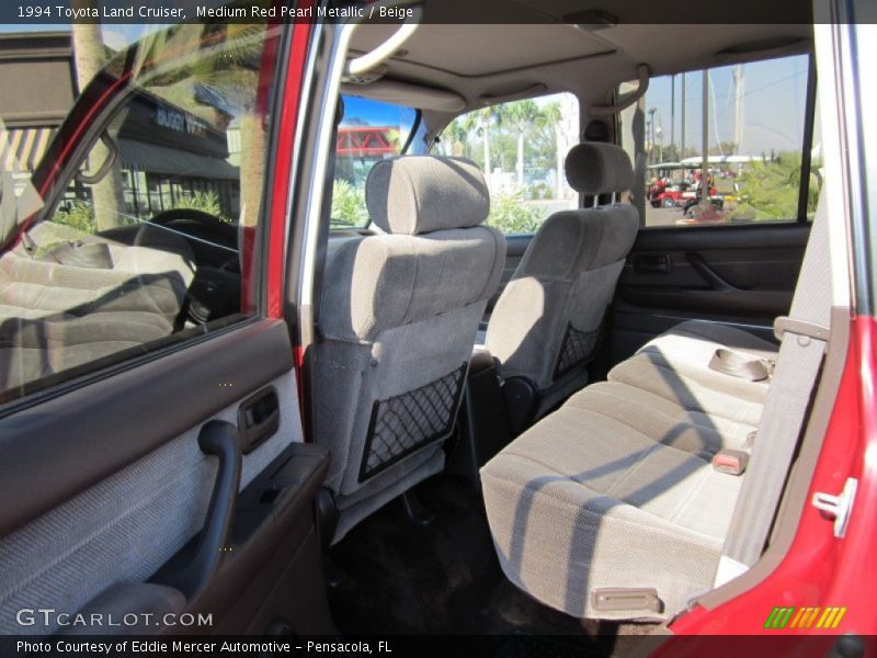 Medium Red Pearl Metallic / Beige 1994 Toyota Land Cruiser