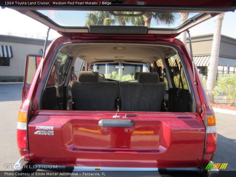 Medium Red Pearl Metallic / Beige 1994 Toyota Land Cruiser