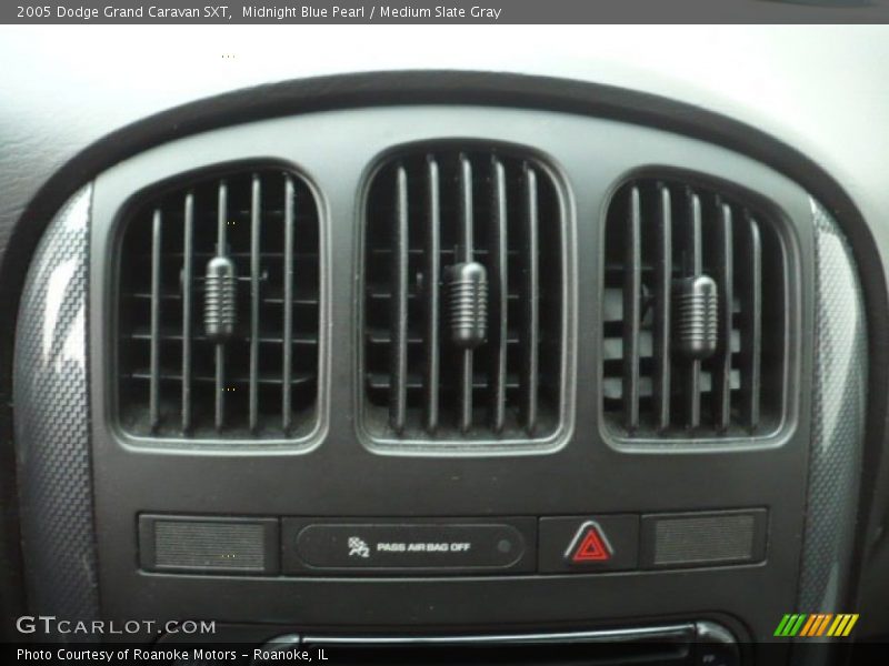 Midnight Blue Pearl / Medium Slate Gray 2005 Dodge Grand Caravan SXT