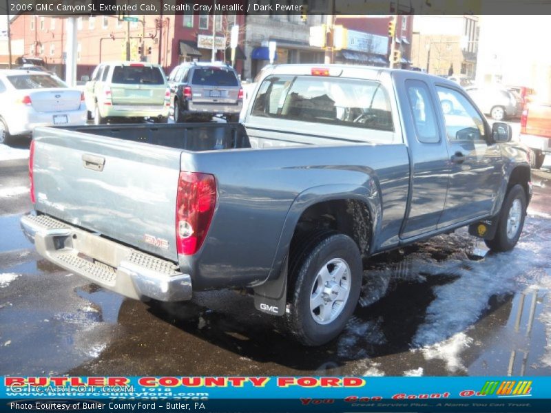 Stealth Gray Metallic / Dark Pewter 2006 GMC Canyon SL Extended Cab